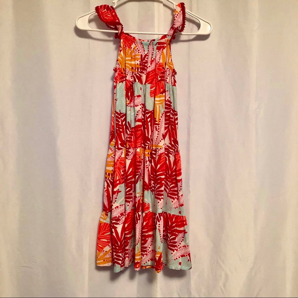 Girls floral summer maxi dress